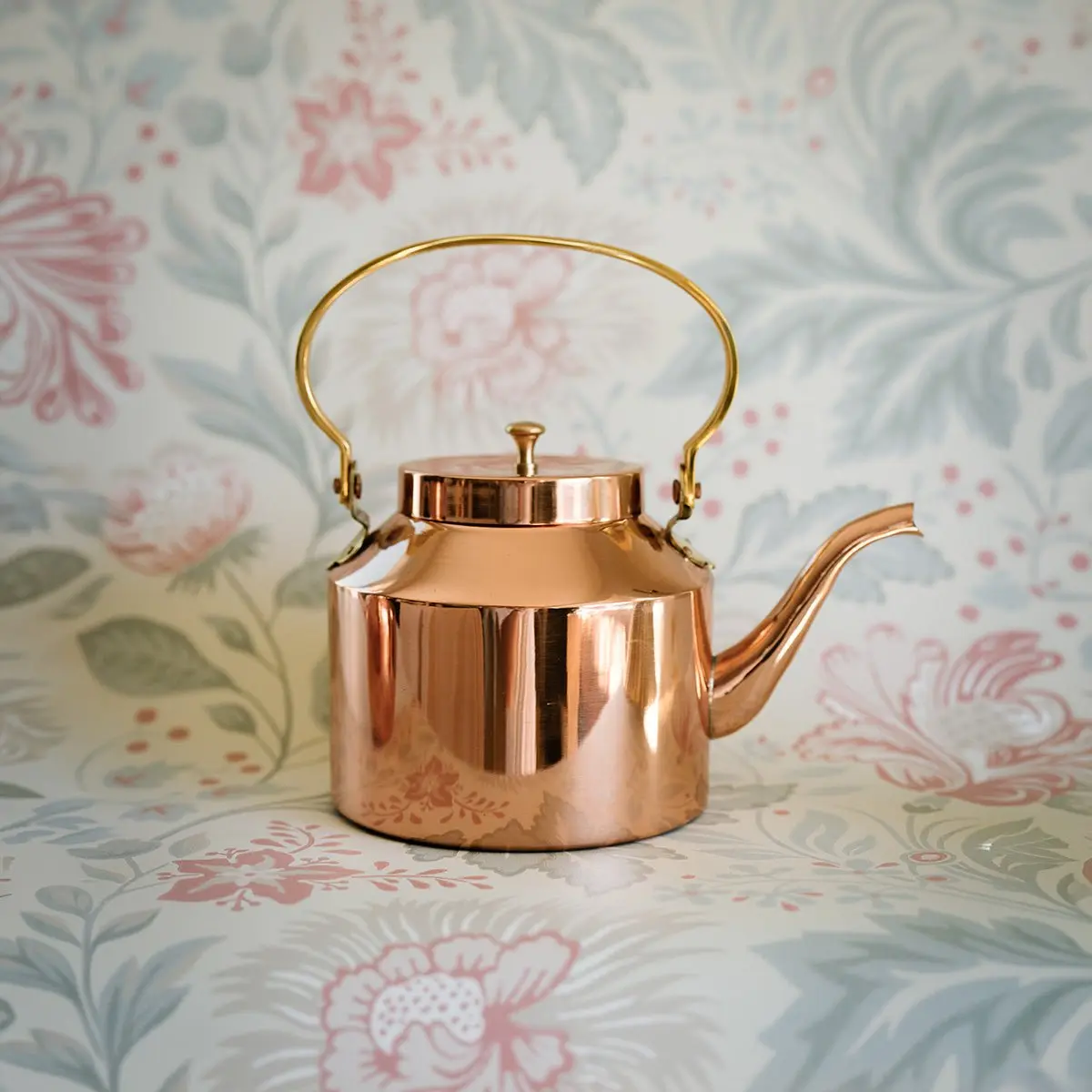 English Copper Tea Kettle