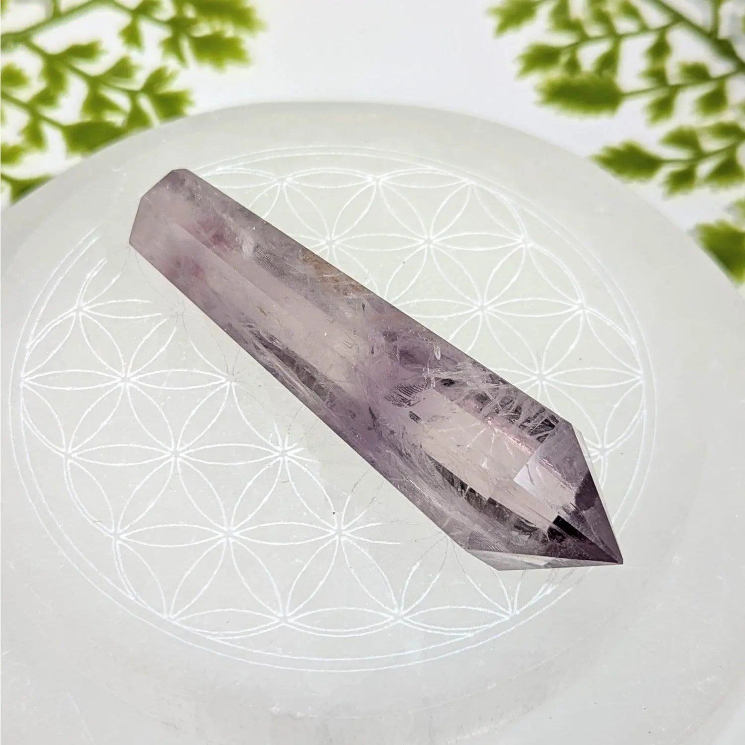 Amethyst Point Mini Wand - 3.2 Inches