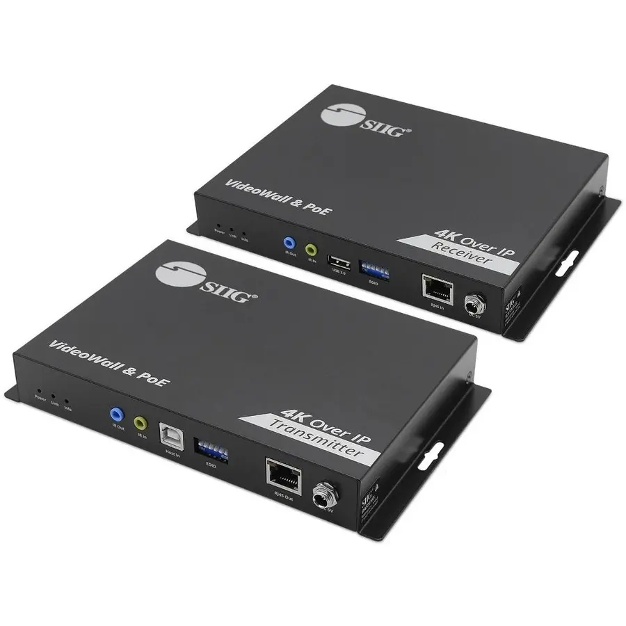 SIIG 4K60Hz 18Gbps HDMI over IP Matrix Kit CEH28A11S1