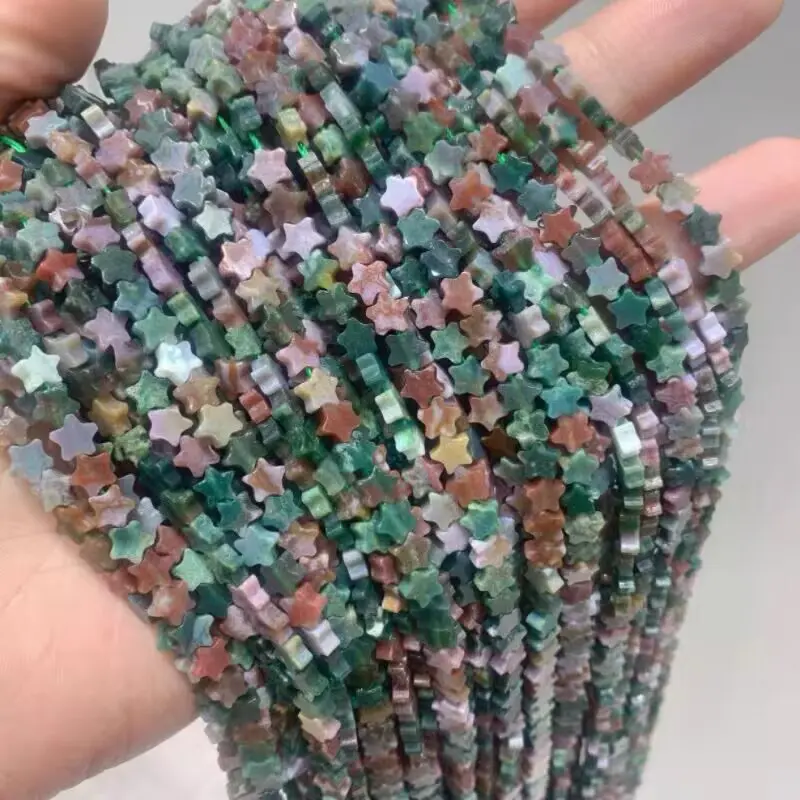 Moss Agate Star