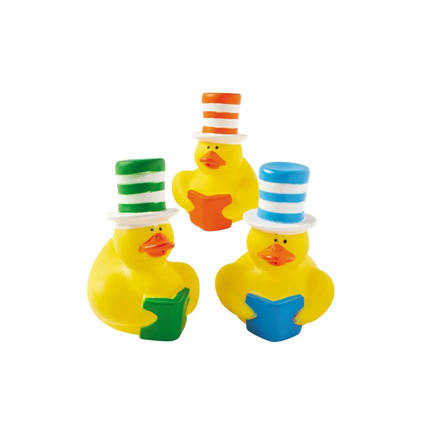 Stovepipe Hat Rubber Ducks - 12 Pc.