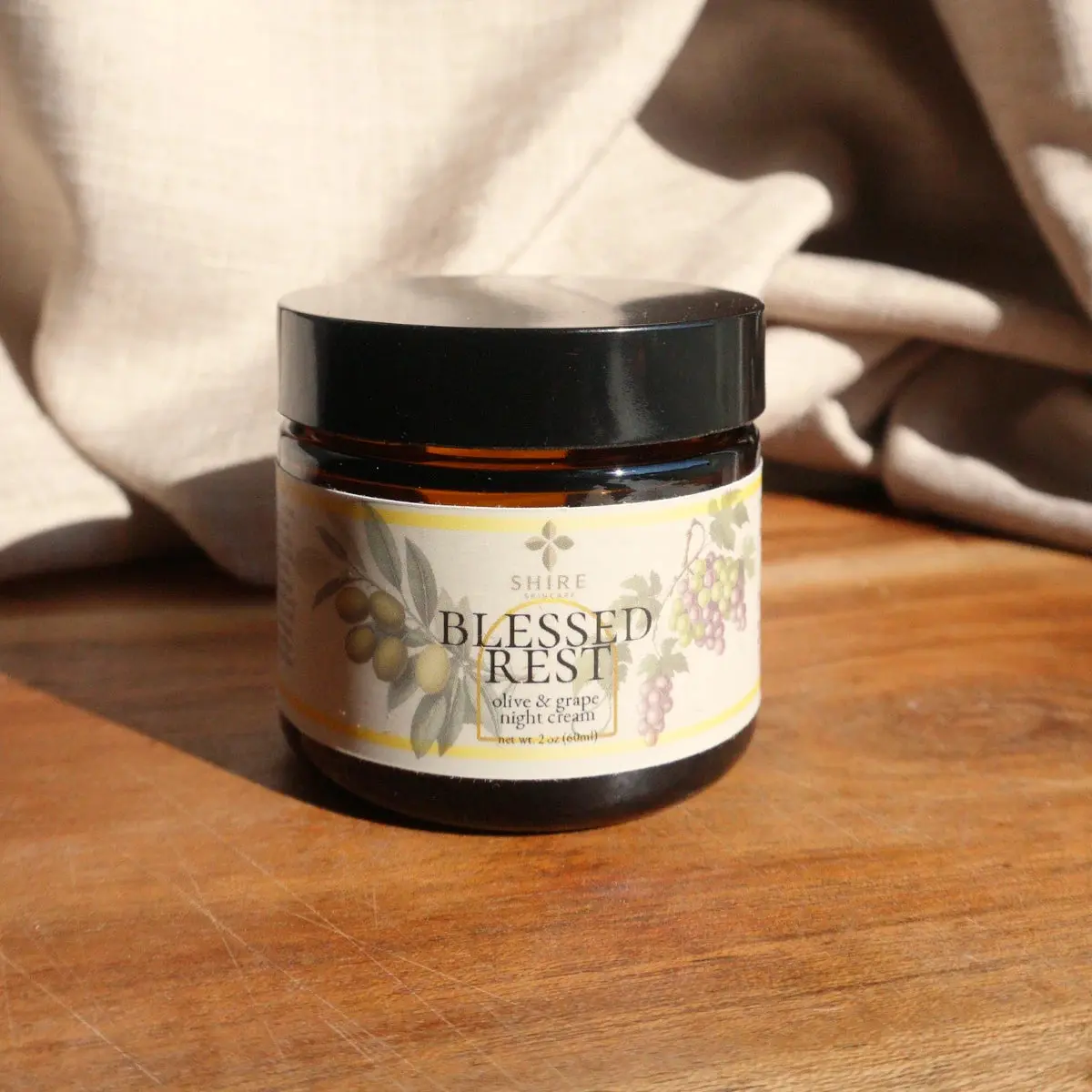 Blessed Rest Night Cream, Skincare Moisturizer with Antioxidant Repair Benefits for Nighttime Use, Moisturizers