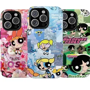 Discover our Powerpuff Girls Phone Case Collection Compatible with iPhone X, 11, 12, 13, 14, 15, 16, 17 Series & Galaxy Series