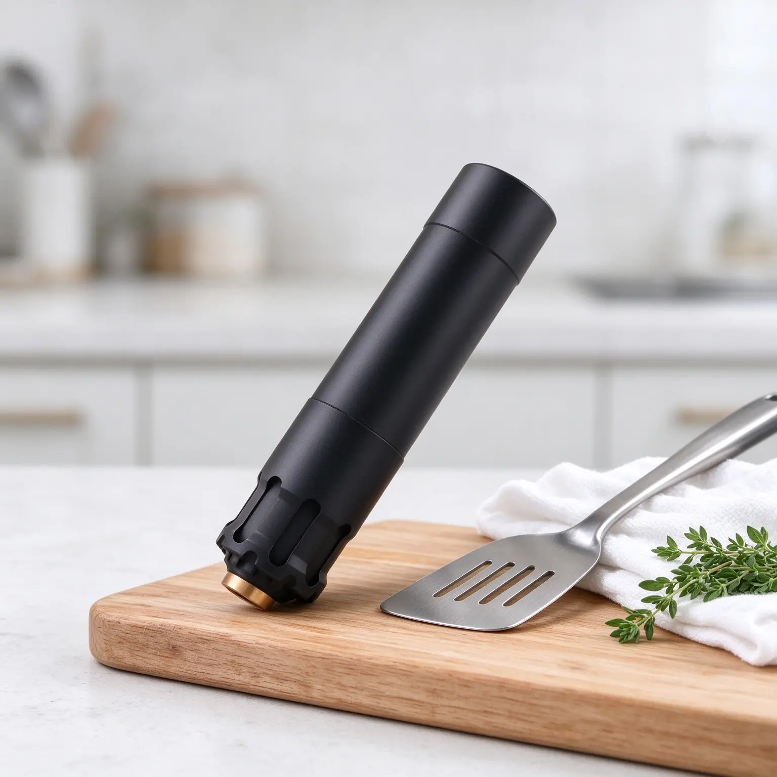 RUGGED 9 Kitchen Utensil Storage Tube, Durable Cylindrical Holder for Countertop Kitchen Gadget Organizer