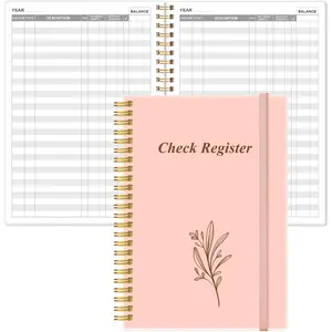 Check Register - A5 Checkbook Register for Personal Checkbook, Expense Ledger Book for Personal and Small Business,