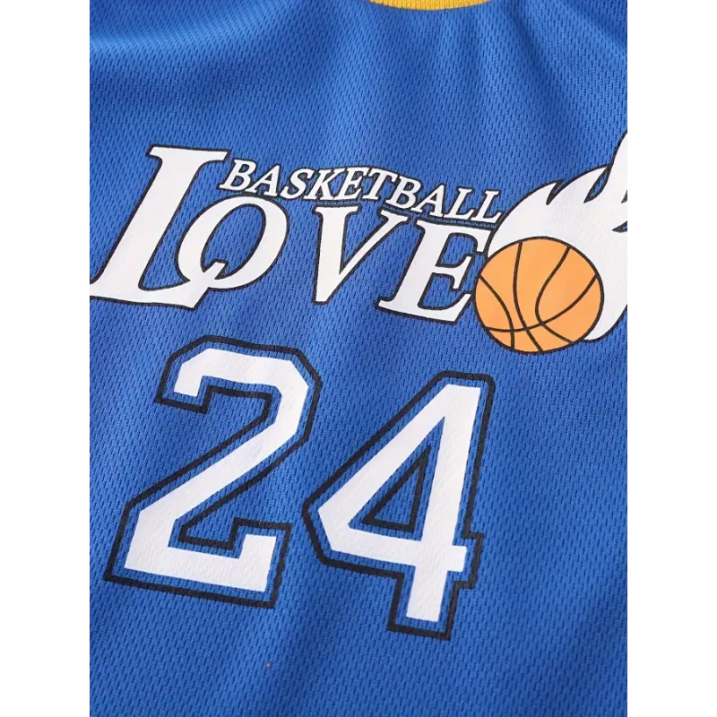 kids clothing Children's Boys Quick Drying Jersey Vest Combination Set basketball shorts for