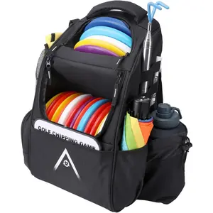 Disc Golf Bag, Large Disc Golf Backpack Holds Over 21 Discs, Durable & Lightweight with Multiple Storage Pockets