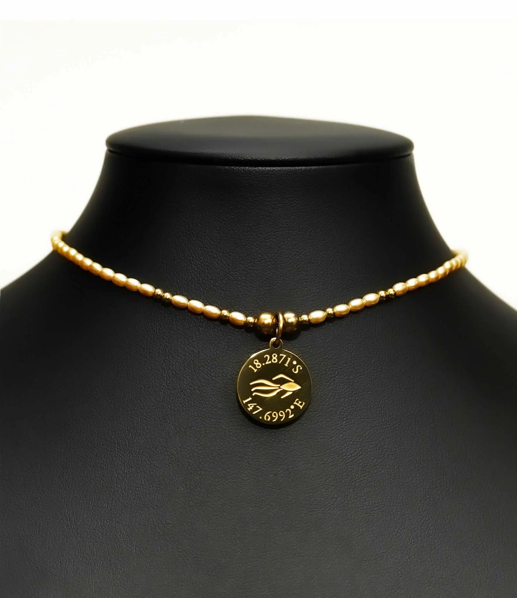 Cleopatra - AR Pearl - Aquarius Reef Beaded Choker Necklace