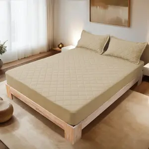 Waterproof Bed Mattress Protector, Full Size, Noiseless, Quilted & Breathable, Washable Durable Memory Foam Cover, Fitted Sheet Only #TikTokShopBlackFriday