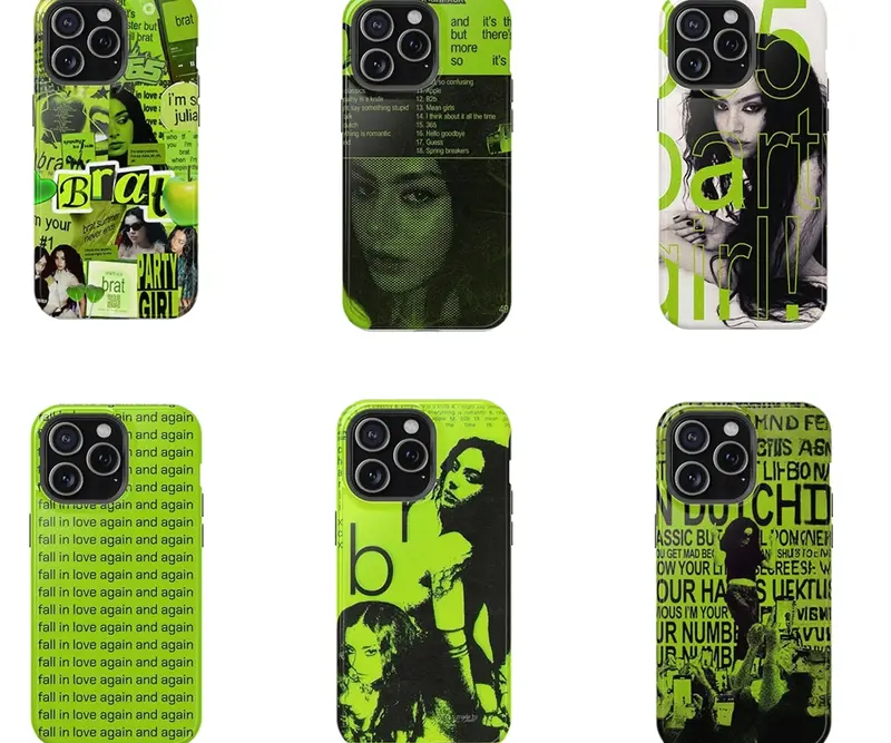 Charli xcx brat iphone cases - TikTok Shop