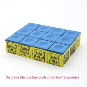 12-Pack Billiard Chalk Powder, Independent Packaging, Essential Pool Sports Supplies, Conveniently Packed for Easy Use, Perfect for Players