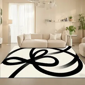 Soft and comfortable printed carpet, Abstract rugs, large living room carpet, entrance mat, coffee table mat, bedroom carpet, bedside rug, suitable for various scenarios such as shopping malls, cafes
