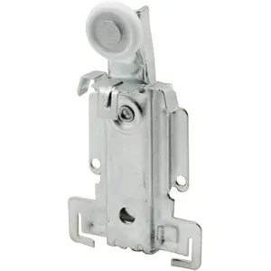 Mobile Home Closet Door Guide Top Mount with 7/8-Inch Nylon Wheel (Pack of 2)