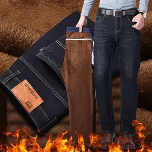 Men's Winter Time Warm Jeans - Comfortable and Stylish - Menswear, Underwear