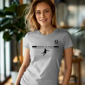 Female Discus Thrower Track and Field Tee | Track & Field
