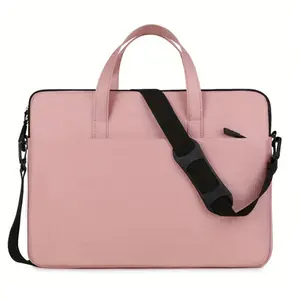 14 Inch Tablet PC Bag Business Briefcase Waterproof Anti-Slip Protective Cover for Samsung Apple Tablets Shockproof 360° Protection Grey Computer Portable