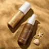 Palladio Body Shimmer Gel Cosmetic - Smooth, Lightweight Water-Based Body Glow for Adults, Hydrates All Skin, Blends Evenly, With Aloe, Hyaluronic Acid, Vitamin E, Panthenol, Vegan & Cruelty-Free, Gluten-Free (Golden Beach - BS01)