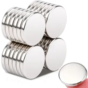 20x3mm Strong Neodymium Magnet,25Pcs Rare Earth Magnets Round Disc Magnets Heavy Duty, Small Round Refrigerator Magnet for Craft Office Whiteboard,Dry Erase Board,Tool Organization