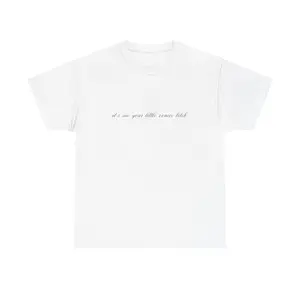 Unisex Heavy Cotton Tee with Inspirational Quote, Casual Wear, Gift for Friends, Motivational Tee, Everyday Essentials, Perfect for [...]