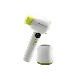 Bc Babycare Gentle Cordless Hair Dryer for Babies and Kids, Quiet Portable Mini Dryer with Low Heat/Speed, 4 Modes for Hair, Diapers, and Body