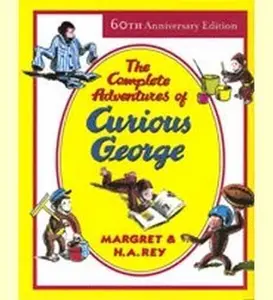 USED Book - The Complete Adventures of Curious George: 60th Anniversary Edition Display by Margret Rey (Hardcover) - english