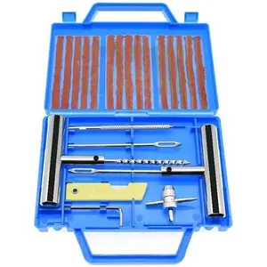 22 count Tire Repair Kit, Heavy Duty Tire Plug Kit, Heavy Duty Tire Repair Tools & Tire Repair Set for , , ATV, RV, SUV,Lawn Mower,,Tractor, Trailer