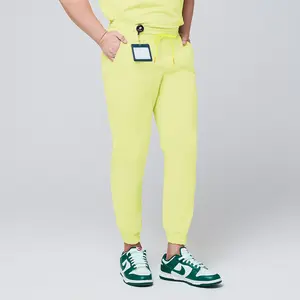 Zenir | Men's StretchFit Jogger Scrub Pants - Pineapple Yellow