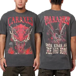 Caraxes Two-sided, Retro Graphic, HOTD, Ripple X G Of Thrones 'House Of The Dragon' Movie Unisex Comfort Tee T Shirt Sweatshirt Hoodie