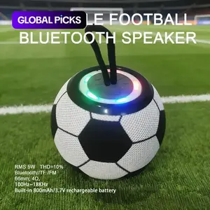 Portable Football Bluetoothcompatible Speaker Wireless Connection Phone Computer Player Compatible TF Card Fm Radio High Quality SoundWould football fan Cup gifts #GLOBAL PICKS