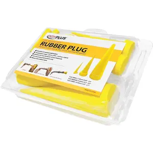 Hydraulic Oil Service Plugs, Universal Industrial Oil-Resistant NBR Rubber Plugs for Hydraulic Hose Line, Joints, Irrigation, 2 Large, 4 Medium, 4 Small (Size Range: 0.04in-1.7in)