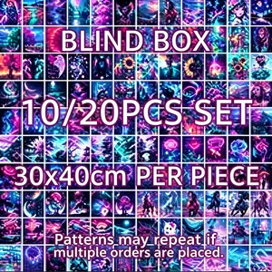 10pcs/20pcs Diamond Painting Kit, Cartoon Animal & Nature Designs, 30x30cm&30x40cm, DIY 5D Full Drill Art Set, Wall Decor Gift for Beginners