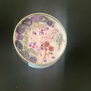 Fairytales candle , amethyst candle, healing candle, spiritual candle