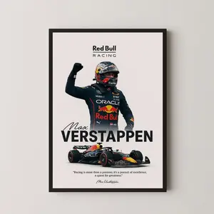 Max Verstappen Red Bull Racing Poster 2026 Ford Era F1 Art, Room Decor, Home Decor