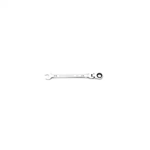 GearWrench KDT86744 7-16 in. 90T 12 Point Flex-Head Combination Ratcheting Wrench