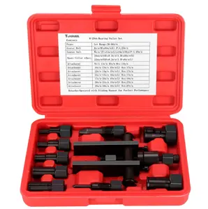Bearing Puller Kit, 10 Pcs Blind Hole Bearing Puller Set, 8-25 mm/0.31-0.98 inch Motorcycle Wheel Inner Bearing Puller Tool Set