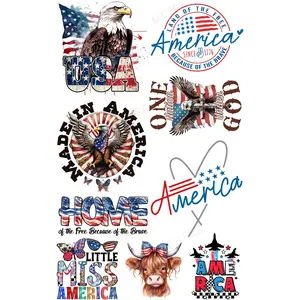 PREMADE AMERICA (1) GANGSHEET  - 22X36 DTF TRANSFERS - DIRECT TO FILM