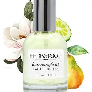 Herb & Root Hummingbird Eau de Parfum | Bergamot, Pear, Magnolia | Fresh fruity fragrance 1 fl. oz