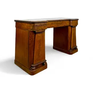 Regency Mahogany Dwarf Pedestal Sideboard