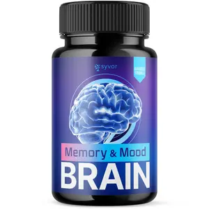 Memory & Mood Brain Nootropic All Natural Brain Supplement 60 Capsules