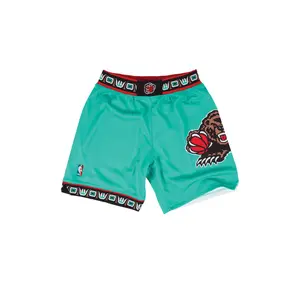 Authentic Road Shorts "NBA Vancouver Grizzlies 95-96" ASHRGS18135 VGRTEAL95