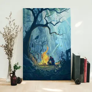 Dark Souls Game Poster, Chosen Undead Dark Souls Gaming Posters (NO FRAME)