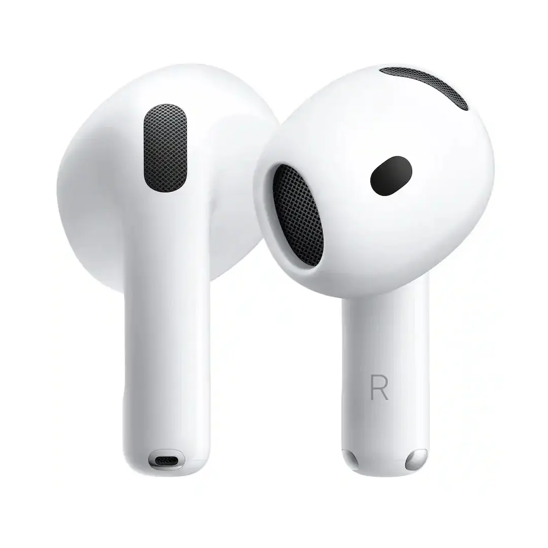 Apple - AirPods 5 True Wireless Active Noise Cancelling Earbuds with Wireless Charging Case - White