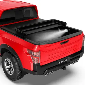 Soft Folding Tonneau Cover For Nissan Titan Truck Bed