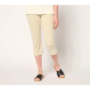 Belle by Kim Gravel Tall Delray Denim Capri Pant