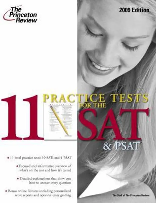 USED-11 Practice Tests for the SAT and PSAT, 2009 Edition (College Test Preparation) by Princeton Review (Paperback)