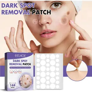 144pcs/1box Face Spot Patches Smooth Skins Improve Cleansing Black Essential Care Women Facial Skin Patch Lightening Spots L9V3