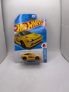 Hot Wheels 1985 Honda CR-X Diecast yellow