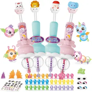 Handheld Magical Bubble Toy DIY Craft Kit, Customizable Shapes, Fun & Educational Stem Puzzle Toys for Kids, Perfect Christmas Gift, Handheld Bubble Maker