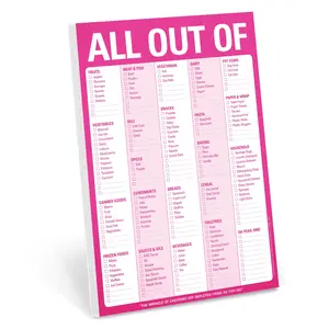 All Out Of Pad with Magnet (Pink)