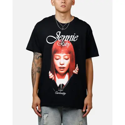 Jennie Ruby Red Eye Baby Tee - TikTok Shop